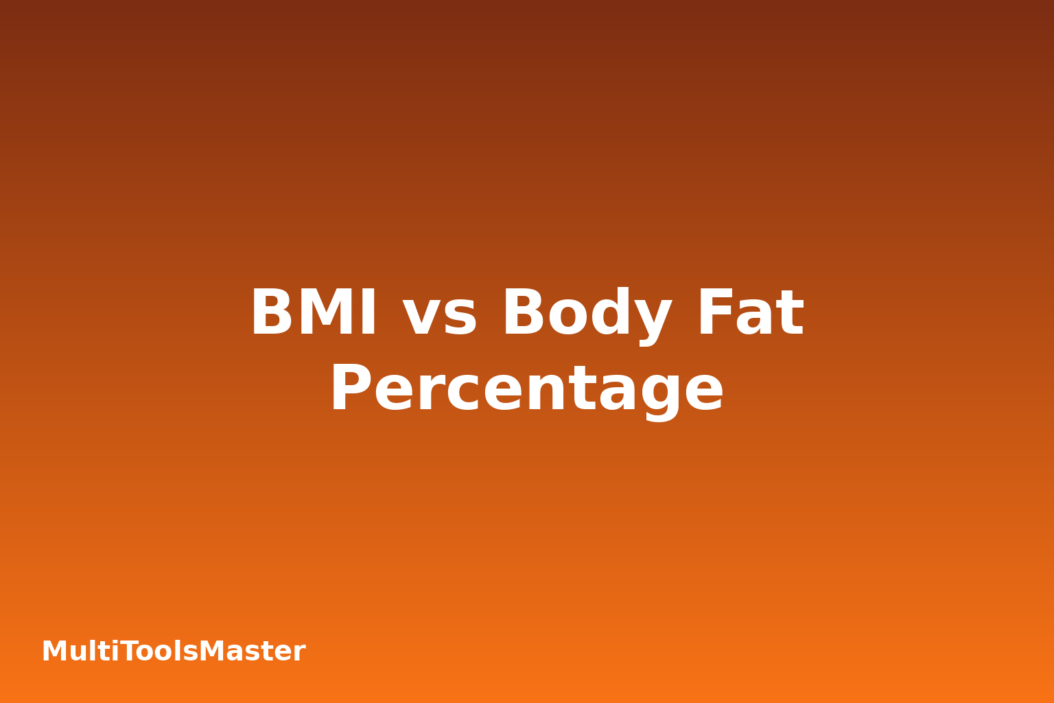 BMI vs Body Fat Percentage: Which One Actually Matters?
